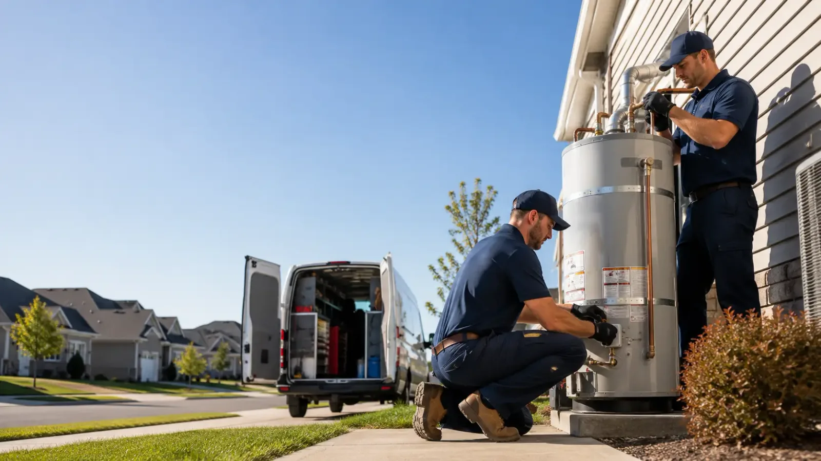 Water Heater Installation in Farmersville, OH